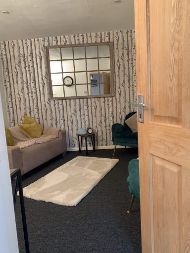 Counselling room at Wilmslow Therapy, Cheshire